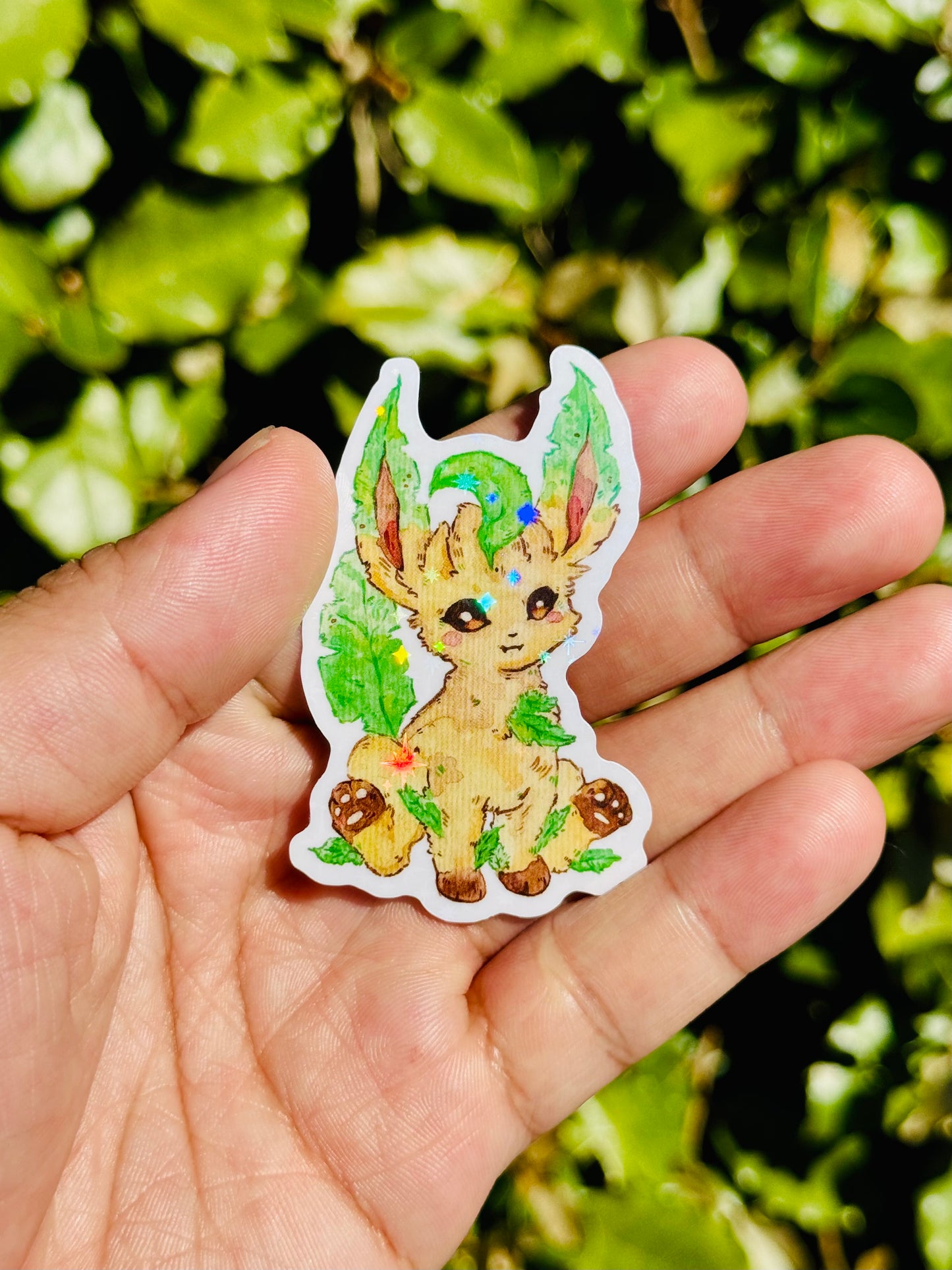 Luscious Leafeon Vinyl Sticker