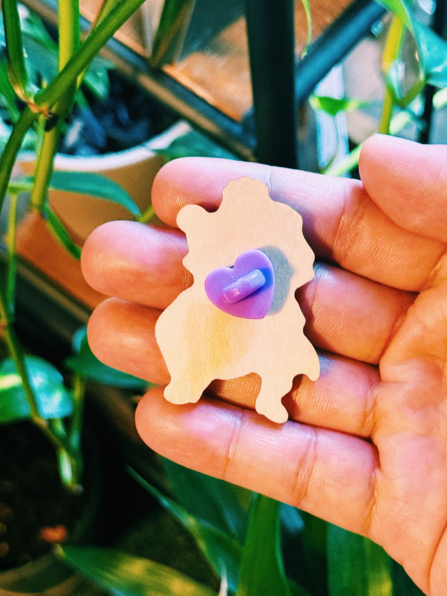 Impervious Ivankov Wooden Art Pin