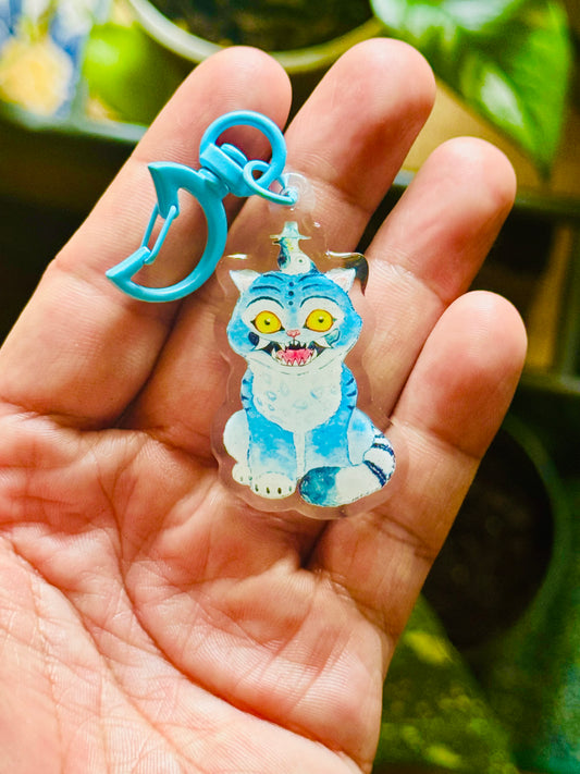 Cutesy Derpy Creature & Friend Keychain