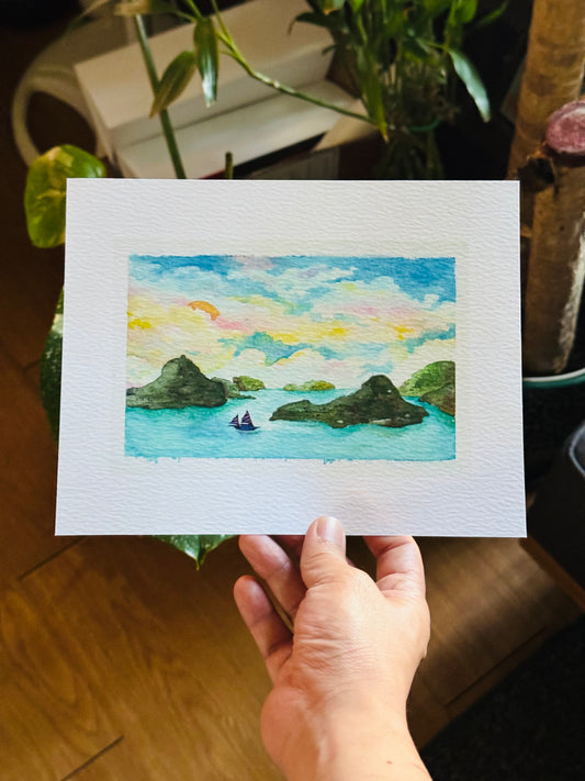 Landscape of Thailand Giclee Art Print