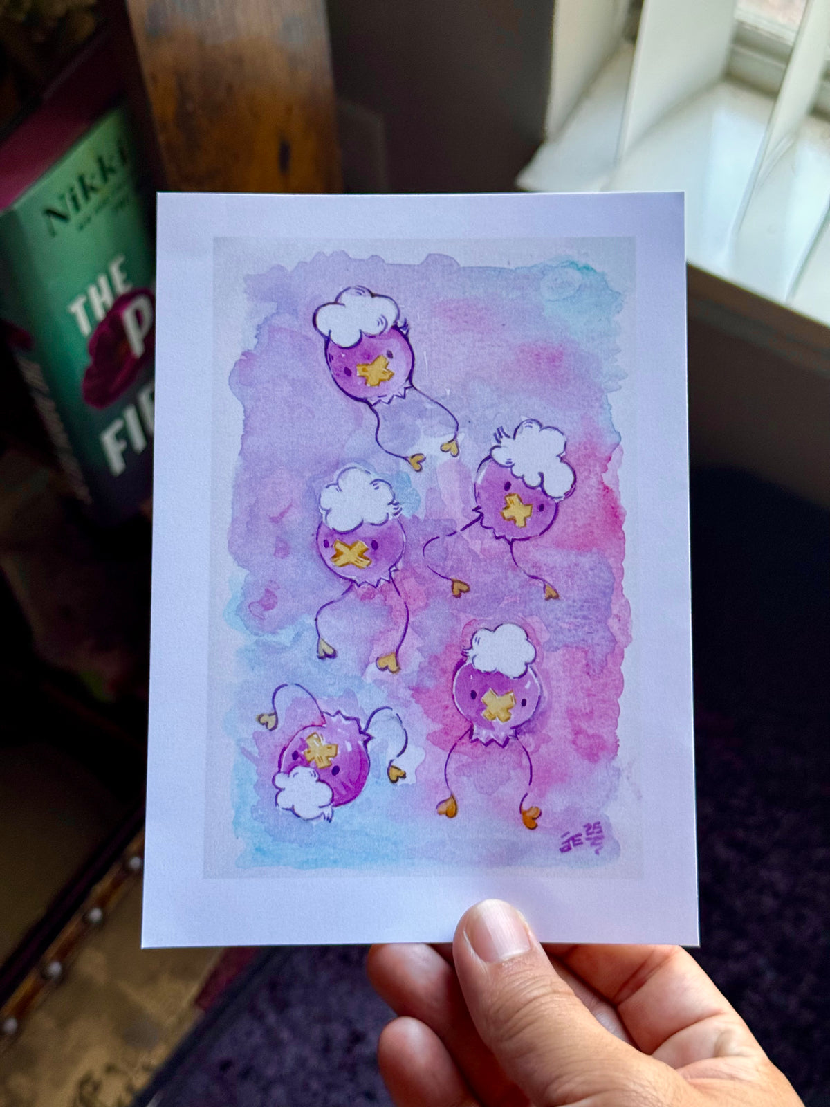 Drifloons Afloat Toner Art Print