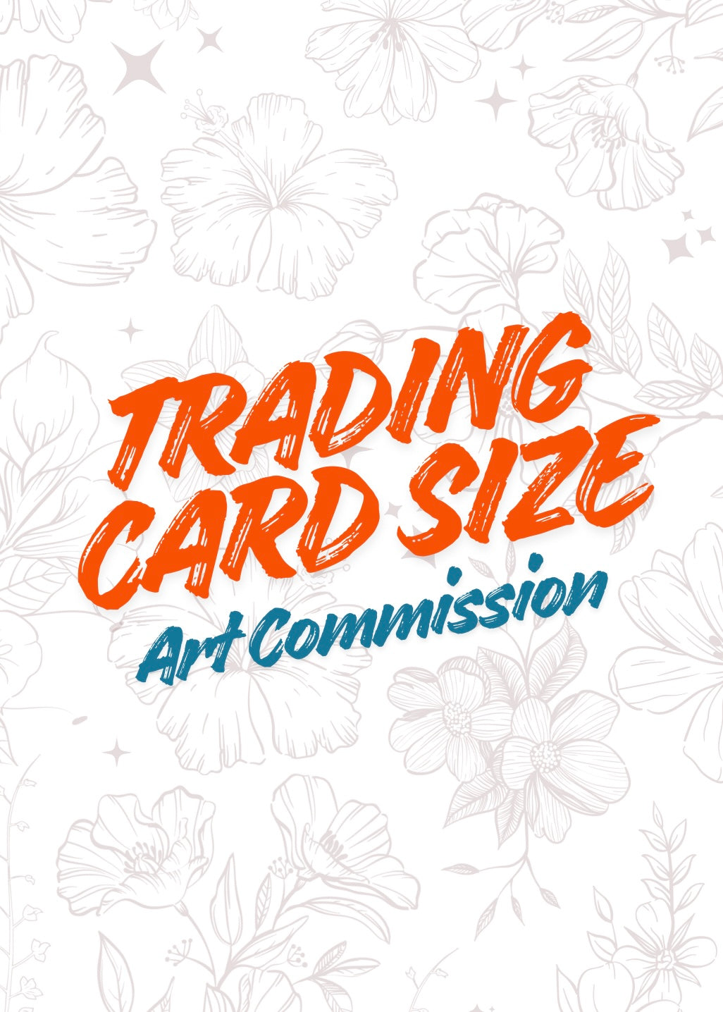 Trading Card Size Art Commission